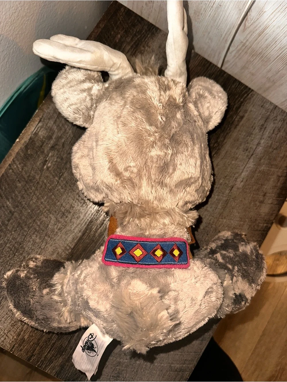 Disney Brown and Cream Reindeer Plush Stuffed Animal